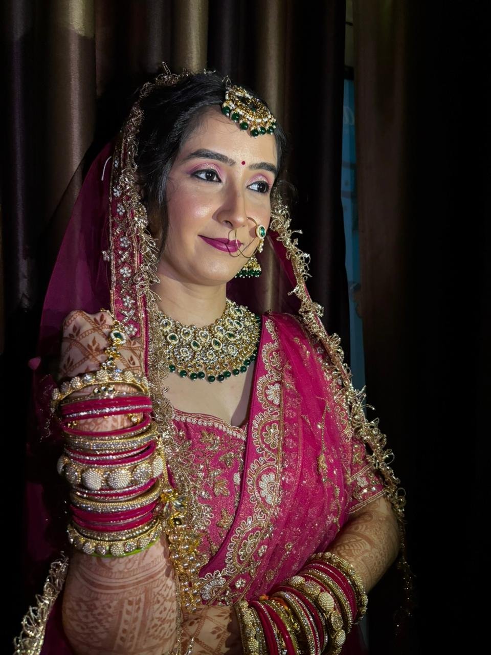 Airbrush bridal makeup