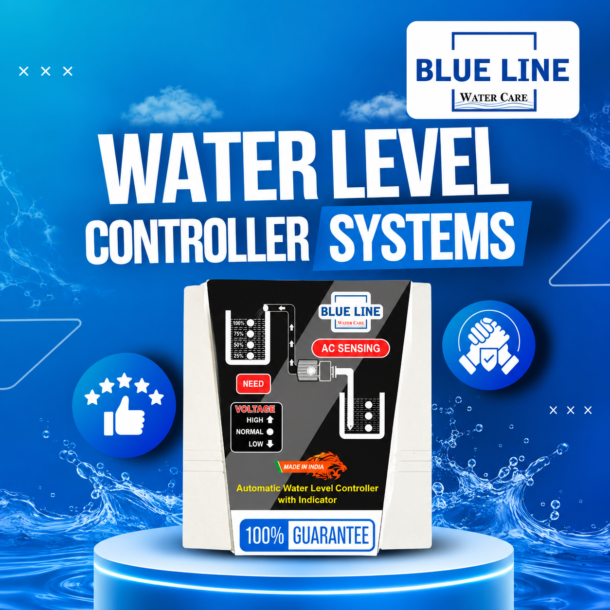 Fully automatic water level controller system