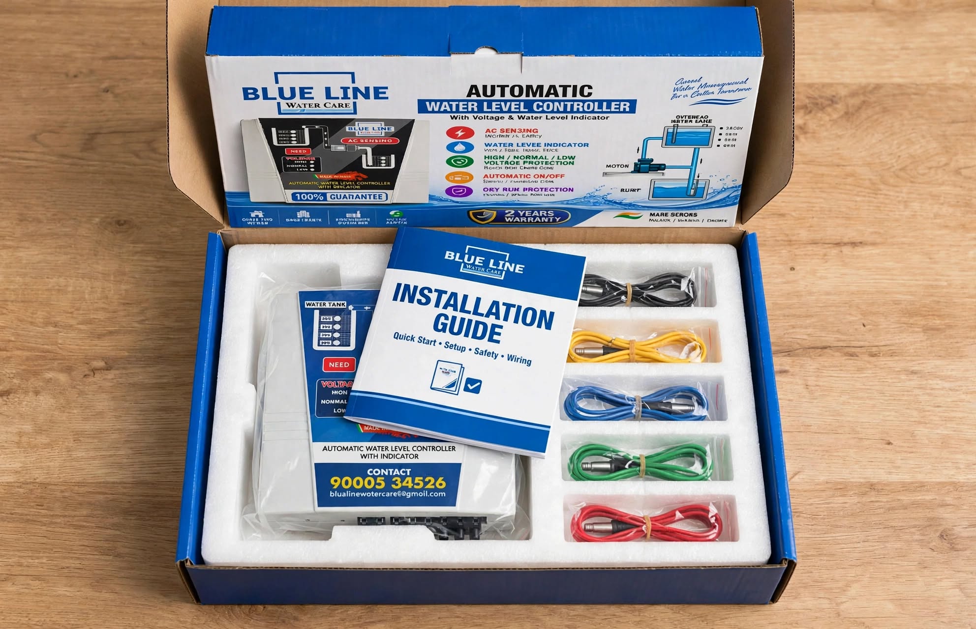 Fully automatic water level controller system