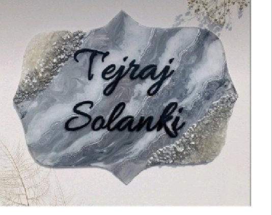 Resin  name plate