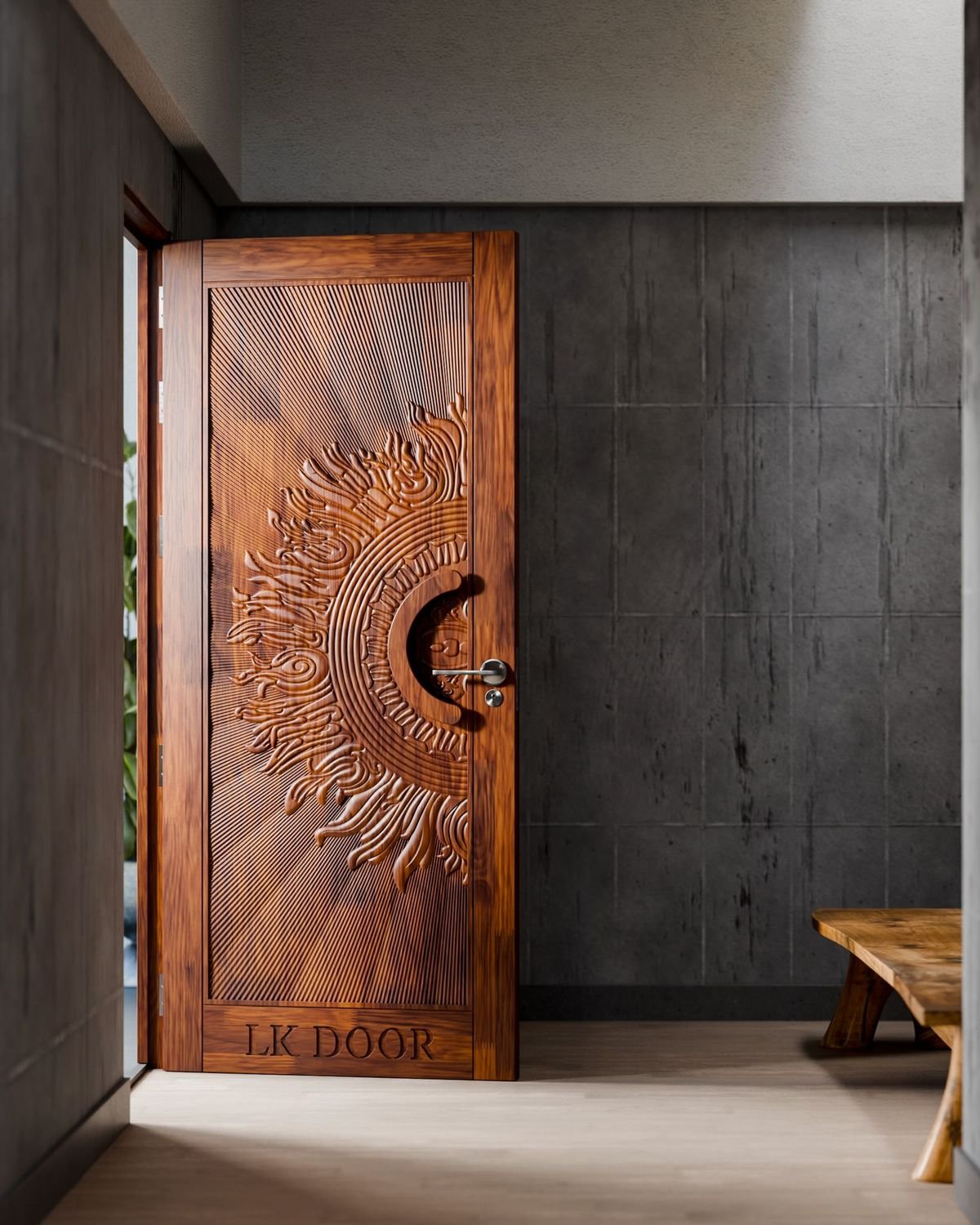 Teak Wood Doors