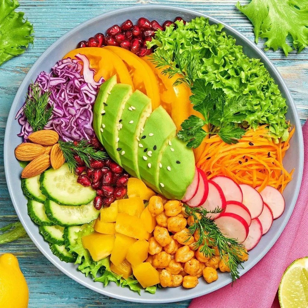 Fresh Healthy Salad Bowls