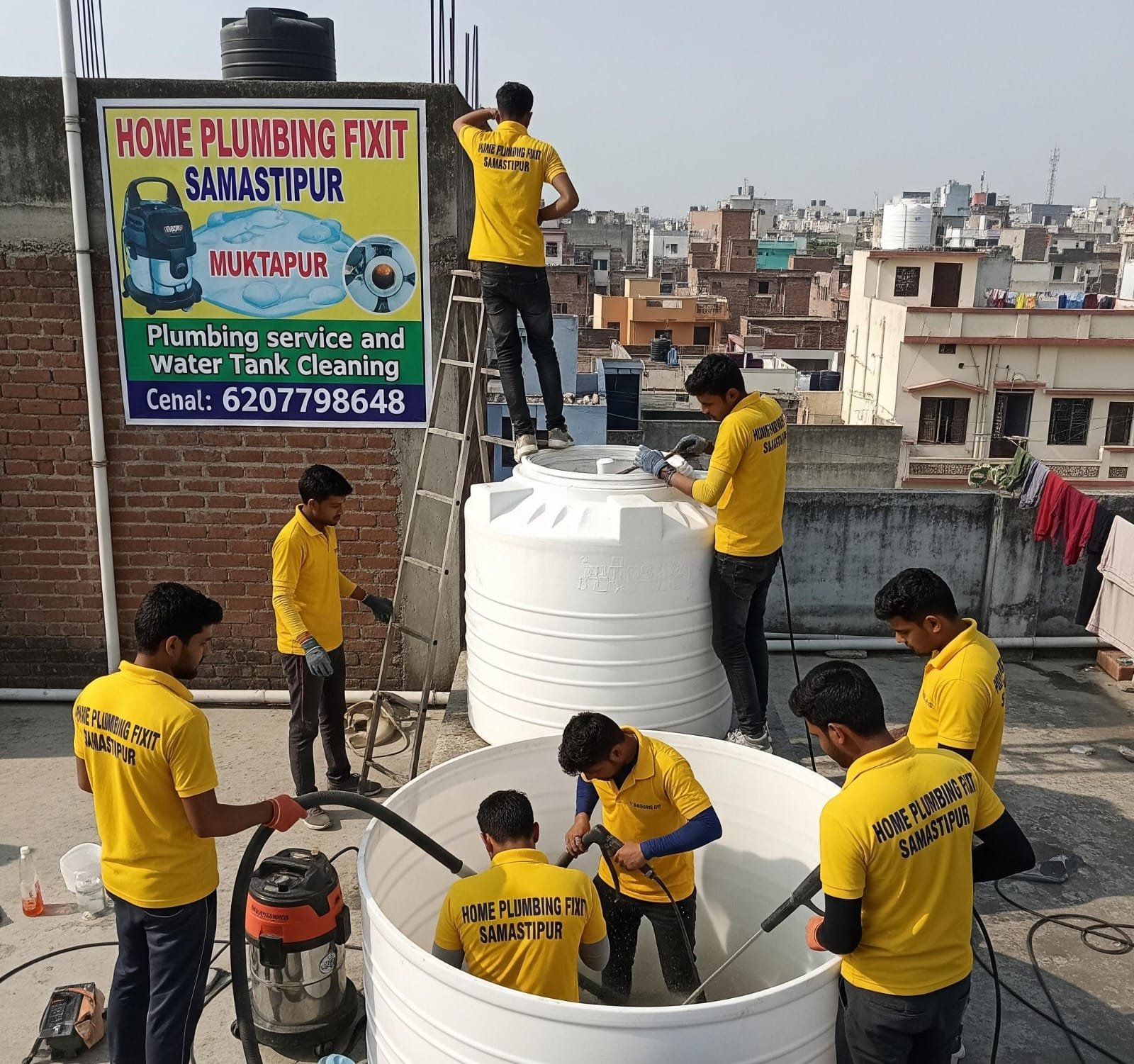 Water Tank Cleaning