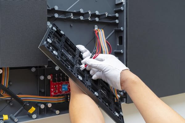 LED Wall Repair