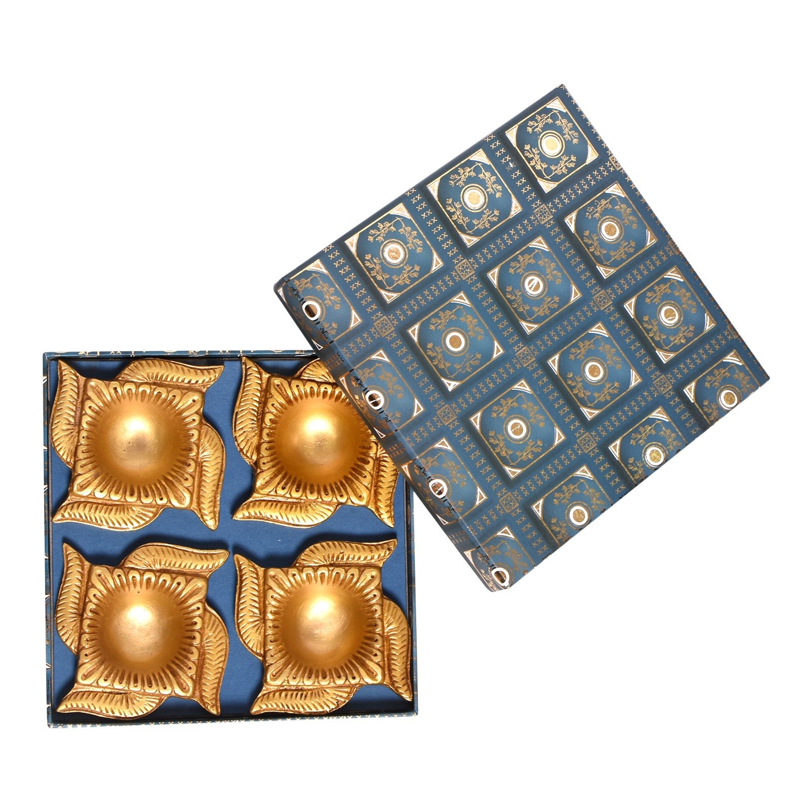 Decorative Brass Diya Gift Set –