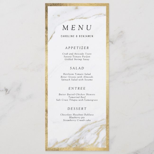 Customized Menu Planning