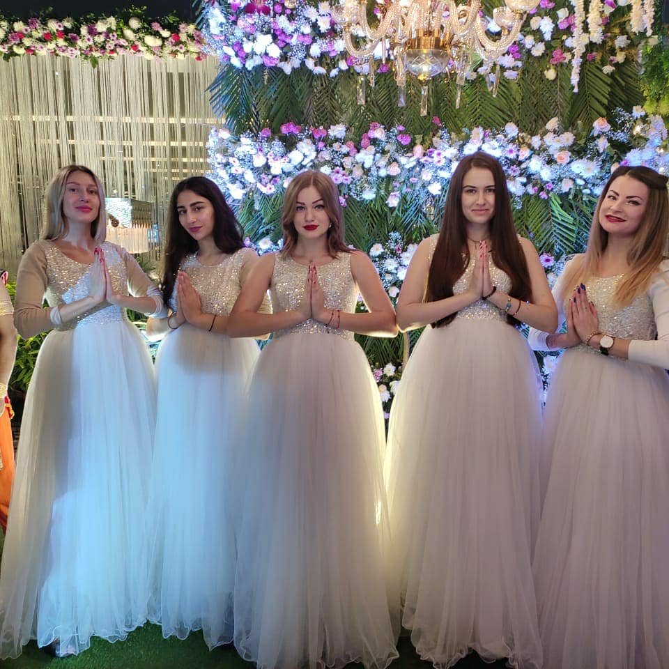 International Russian Hostess in india