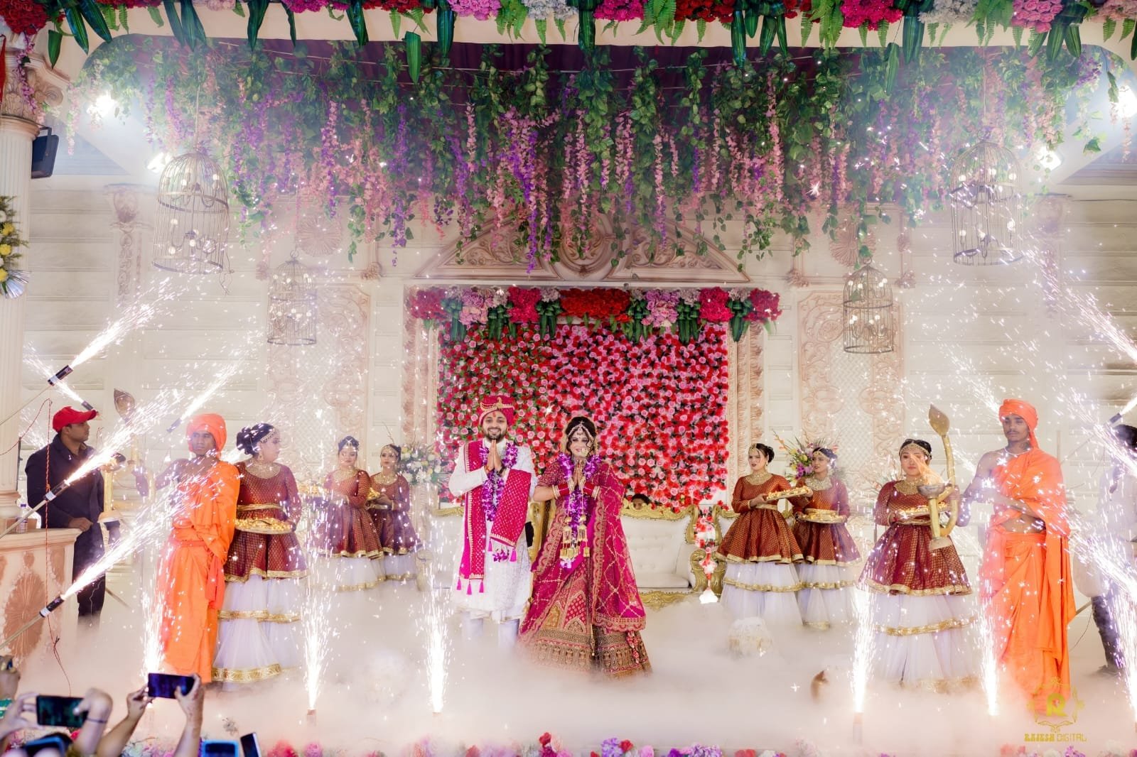Bride & Groom Entry