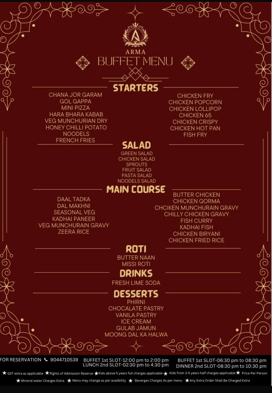 Restaurant Services