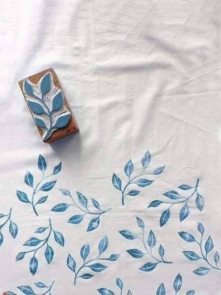 Block Printing with Milky Foil & Puffy Effects