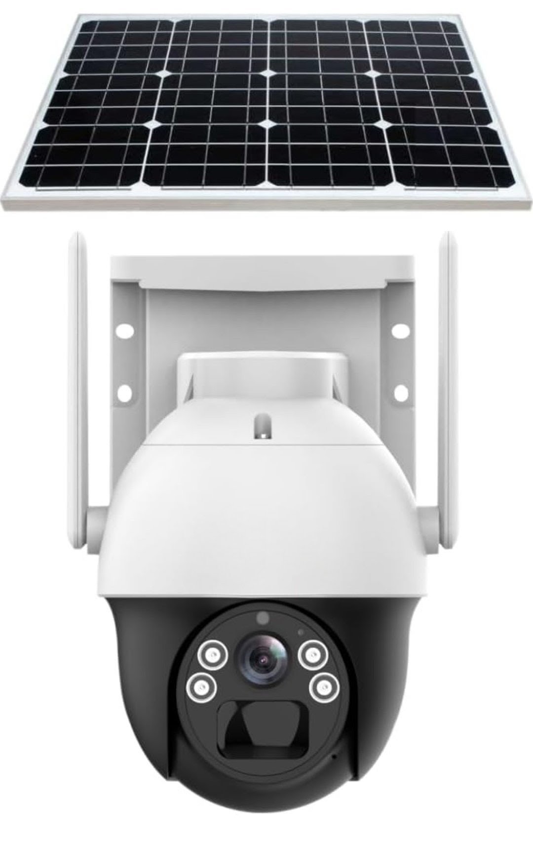 Solar Powered PTZ Security Camera