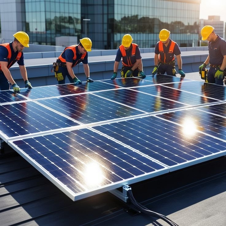 Solar Rooftop System Installation