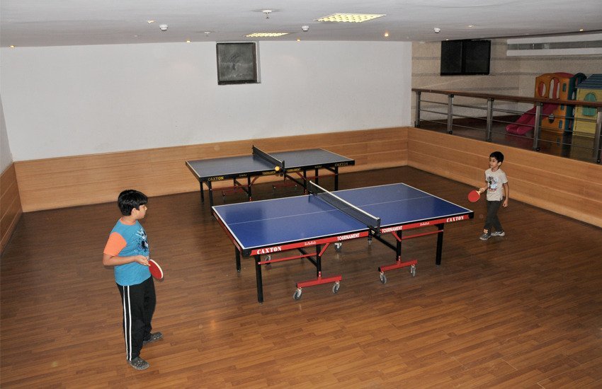 Indoor Games in Common Clubhouse (Table Tennis, Carrom, Kids’ Play Area)
