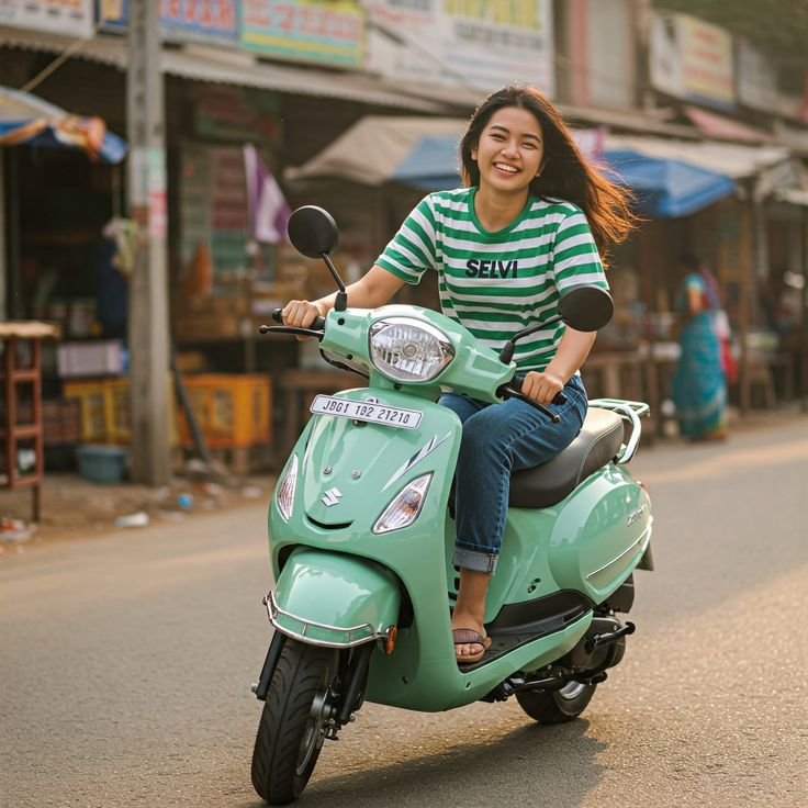 Basic Scooty Riding Lessons