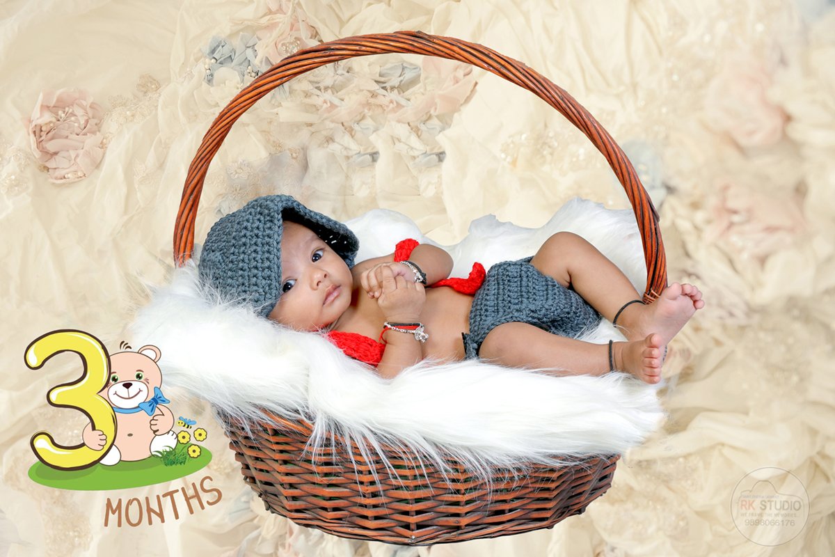 Studio Baby Photo Shoot