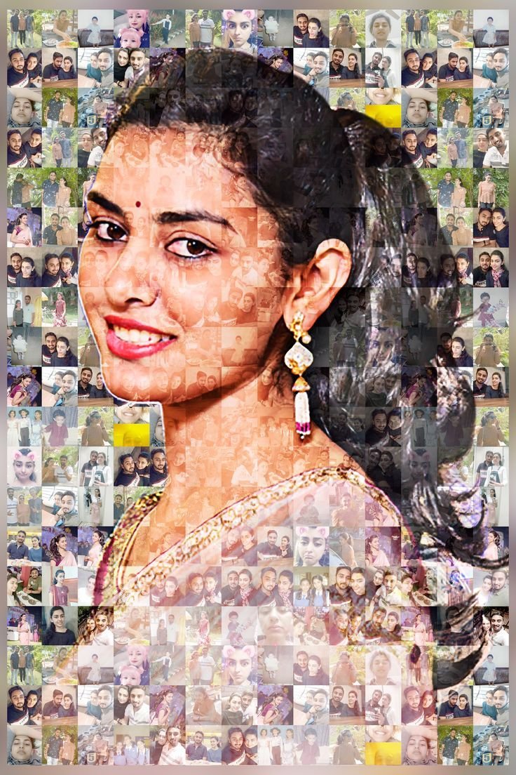 Custom collage frames